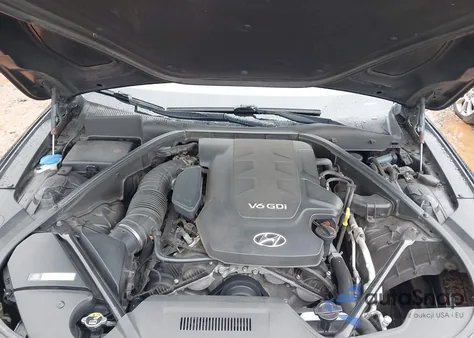 2015 Hyundai Genesis 3.8 из США, поврежденный, VIN KMHGN4JE6FU044213